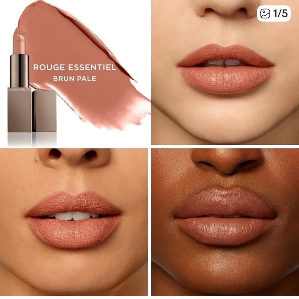 New! Laura Mercier Essentiel Lipstick - Brun Pale